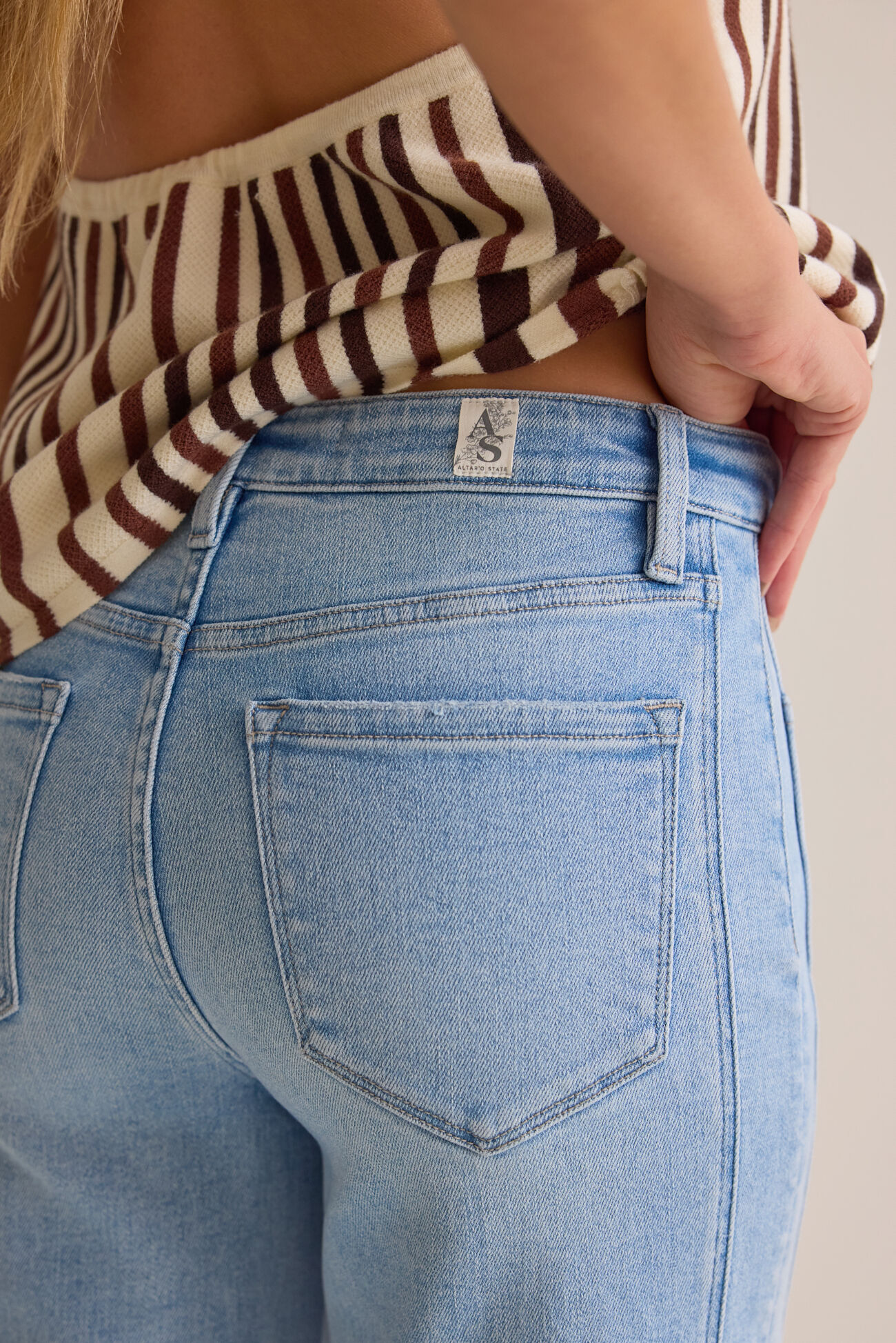 Edina High Rise Seam Jean