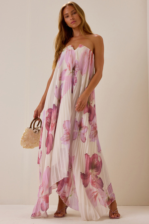Keira Floral Maxi Dress - Altar'd State - 