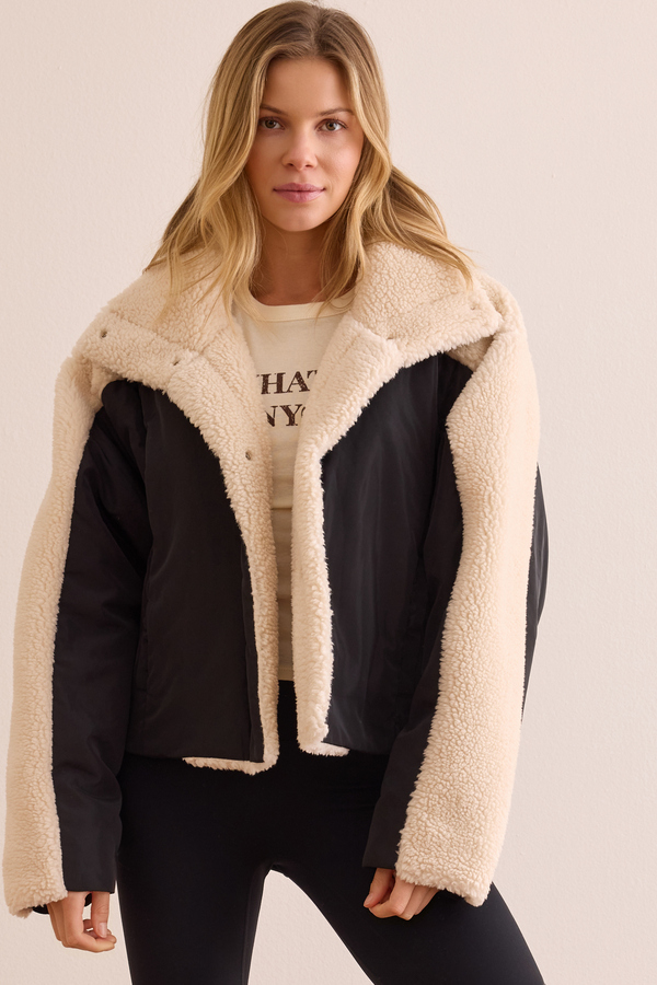 Cloud Peak Puffer Sherpa Jacket - Altar'd State