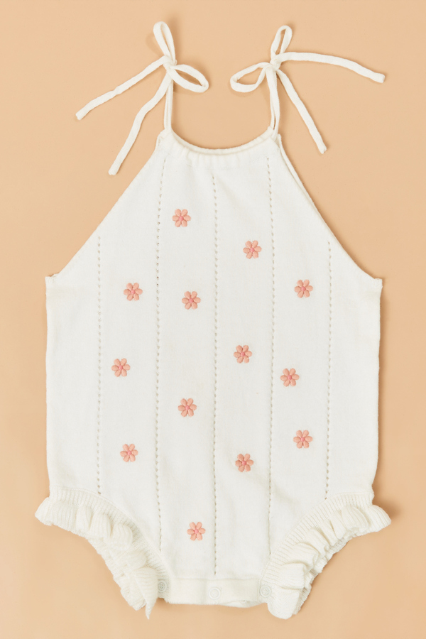 Berklie Floral Bodysuit Detail 2 - Altar'd State