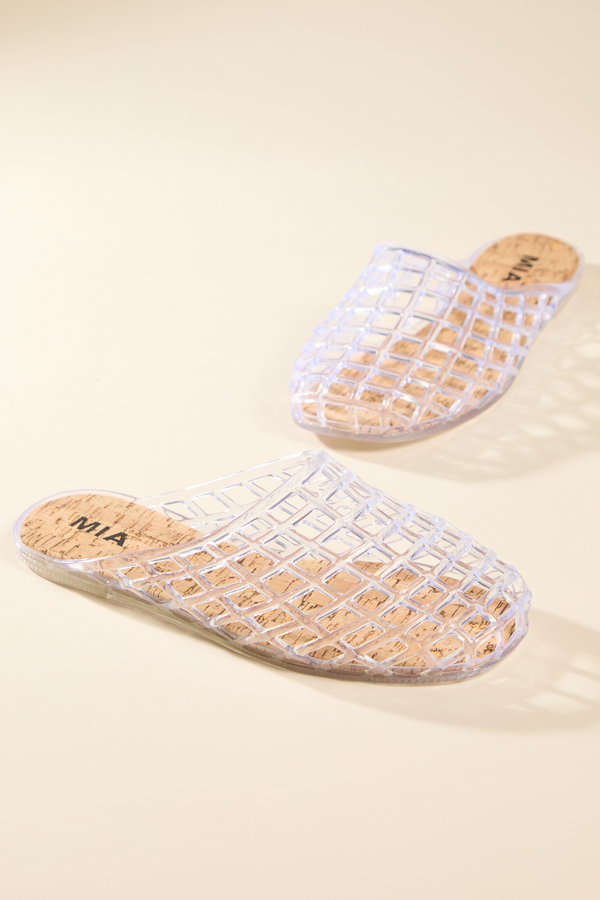 Darby Jelly Cage Mule Flat - Altar'd State