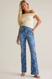 Ada Floral High Rise Jeans - Altar'd State