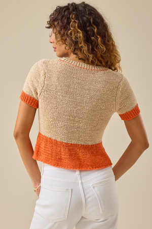 Zoe Colorblock Knit Top - Altar'd State - 