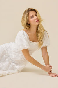 Enoa Floral Maxi Dress Detail 2 - Altar'd State