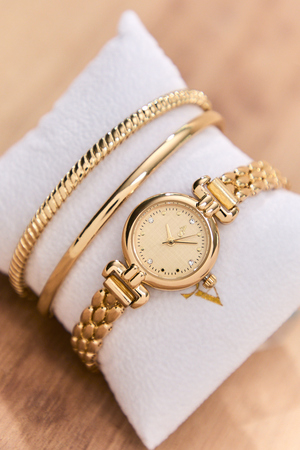 Watch Bracelet Bangle Set - Altar'd State - 