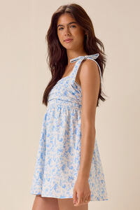 Elaina Floral Mini Dress Detail 4 - Altar'd State