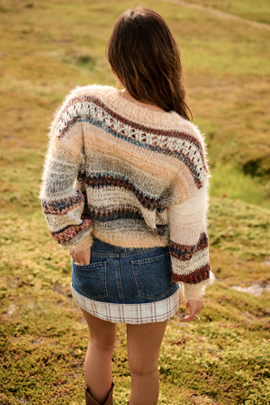 Ainsley Denim Mini Skirt - Altar'd State