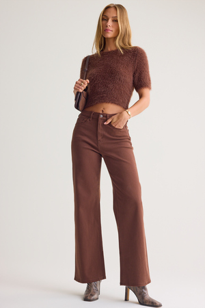 Brittney High Rise Clean Straight Pants - Altar'd State