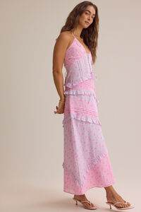 Elliana Maxi Dress Detail 3 - Altar'd State