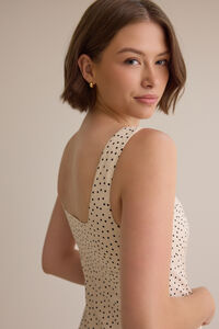 Maisie Polka Dot Romper Detail 5 - Altar'd State