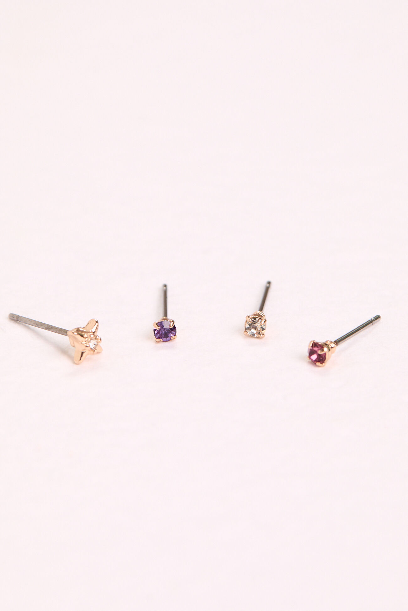 Multicolor Stud Earring Pack