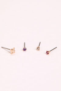 Multicolor Stud Earring Pack Detail 2 - Altar'd State
