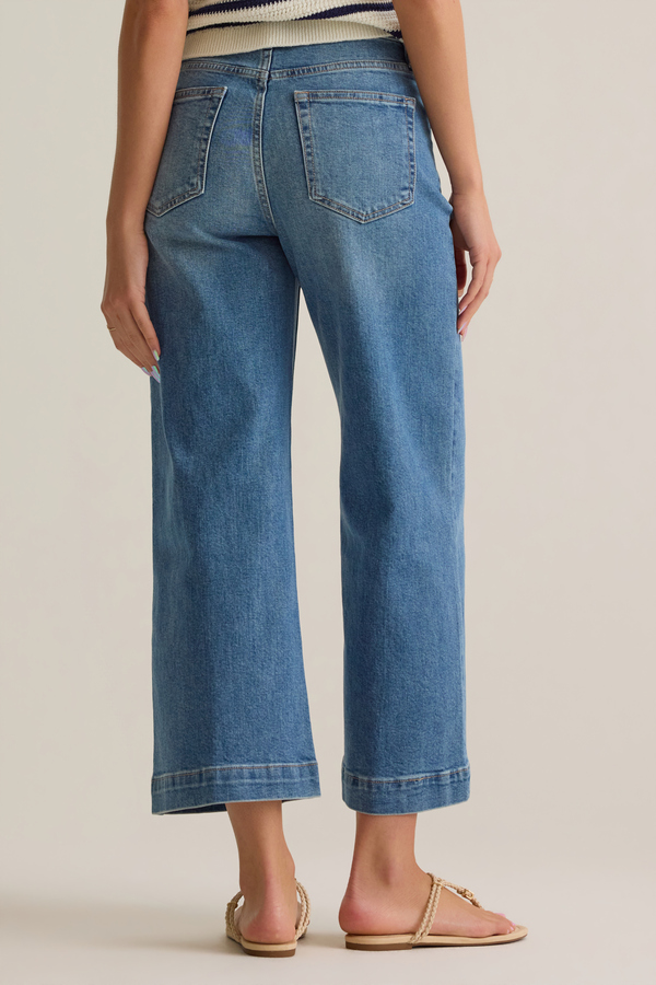 Carly Wide Leg Jeans Detail 5 - Altar'd State