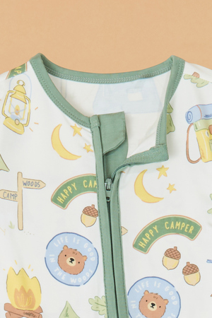 Camping Long Sleeve Romper - Altar'd State - 