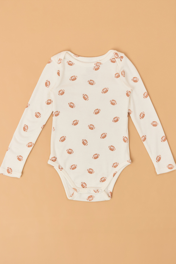 Mini Football Long Sleeve Bodysuit - Altar'd State