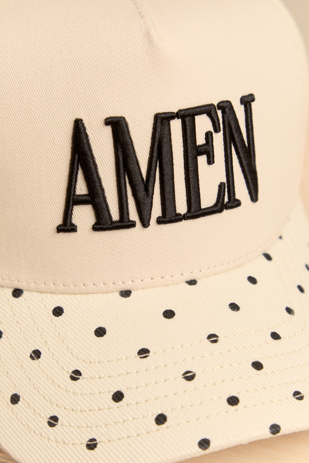 Amen Dotted Trucker Hat