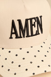 Amen Dotted Trucker Hat Detail 2 - Altar'd State
