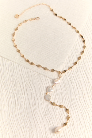 Freshwater Pearl Y Necklace - Altar'd State - 