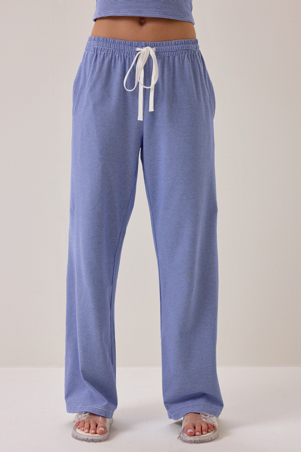 Bethanie Stripe Pant Detail 3 - Altar'd State