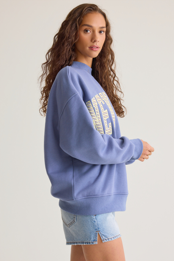 New York Mock Neck Pullover Detail 4 - Altar'd State