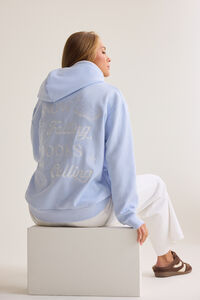 Snow Falling Books Are Calling Hoodie Detail 3 - Altar'd State