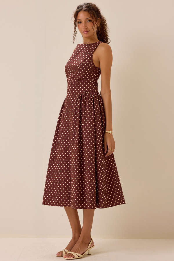 Cosette Square Neck Maxi Dress Detail 4 - Altar'd State