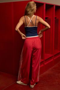 Relay Lace Stripe Pant Detail 4 - Altar'd State