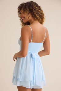 Laila Double Layer Romper Detail 4 - Altar'd State