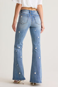 Jessica Star Embroidered Jeans Detail 6 - Altar'd State