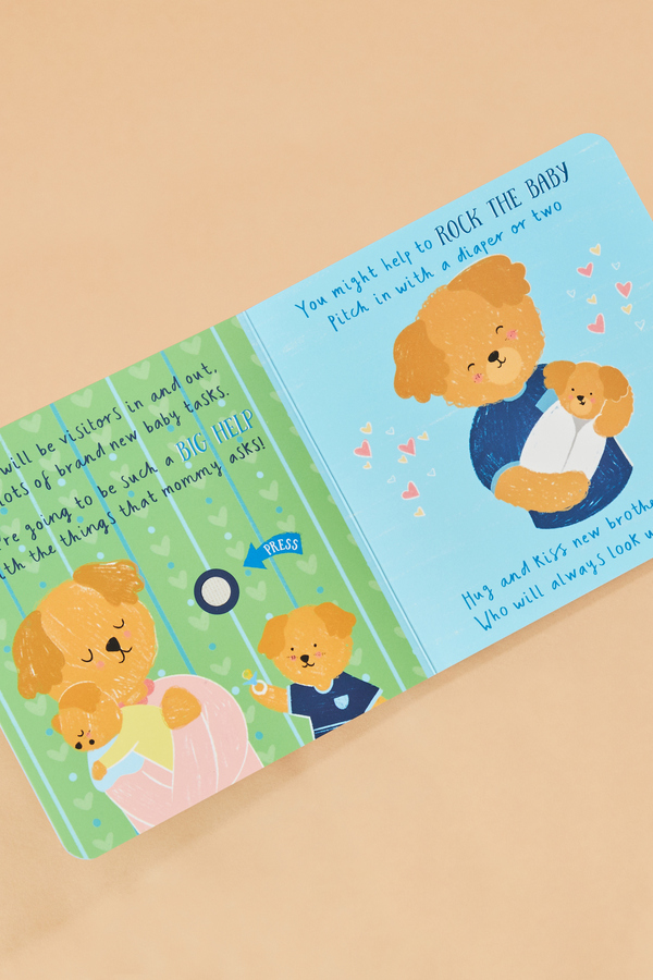 Sounds Like Big Bro Book by Mud Pie Detail 3 - Altar'd State