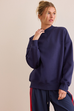 Timeless Fleece Mock Neck - Altar'd State - 