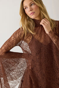 Langley Lace Mini Dress Detail 3 - Altar'd State