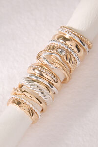 Harlow Mixed Metal Ring Pack Detail 2 - Altar'd State