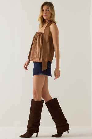 Ellery Halter Tie Blouse - Altar'd State