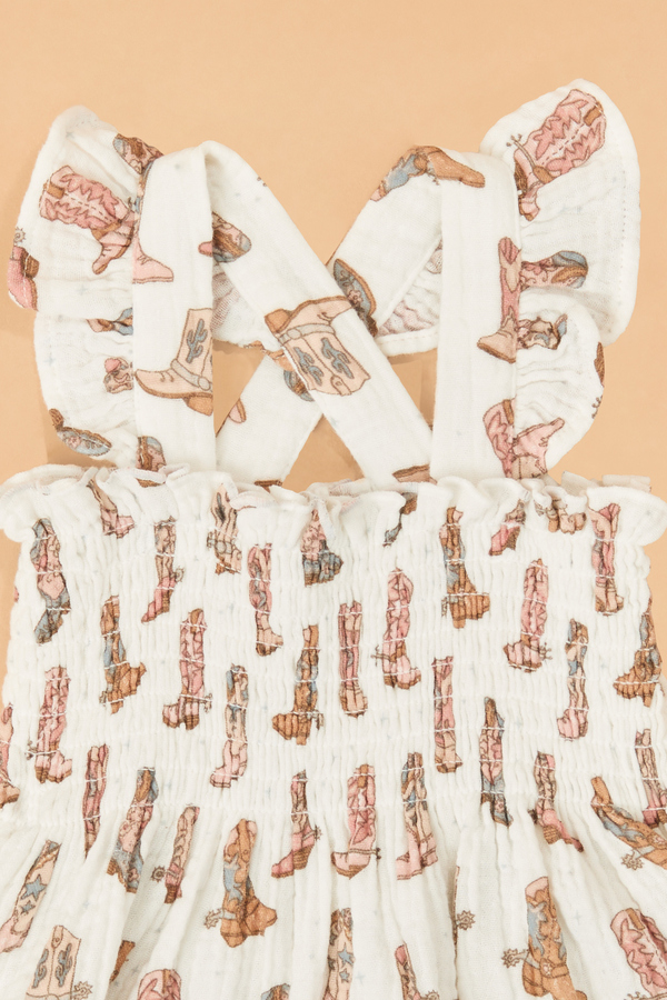 Future Cowgirl Smocked Tank & Bloomer Detail 2 - Altar'd State