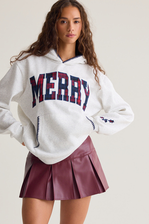 Merry Mock Neck Pullover - Altar'd State