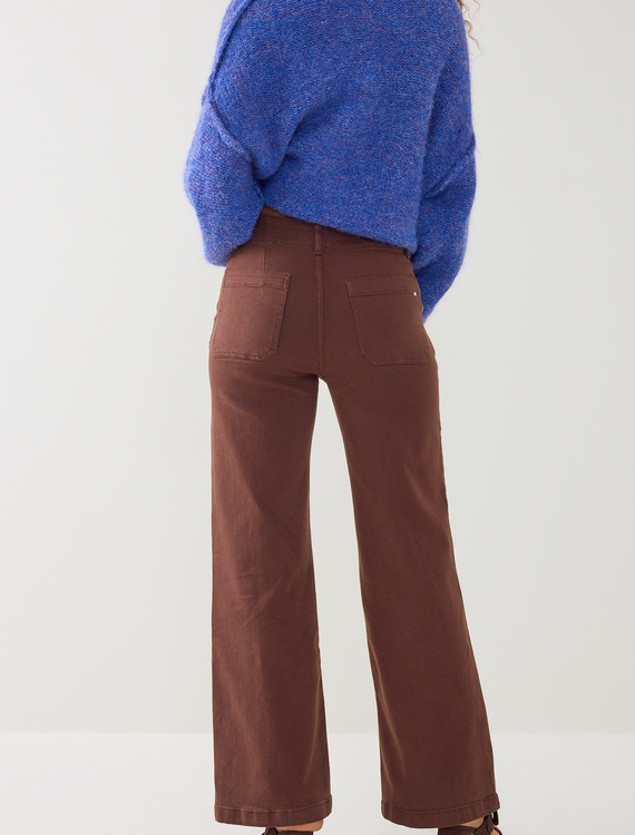 Jessie Double Button Trouser Jean Detail 6 - Altar'd State