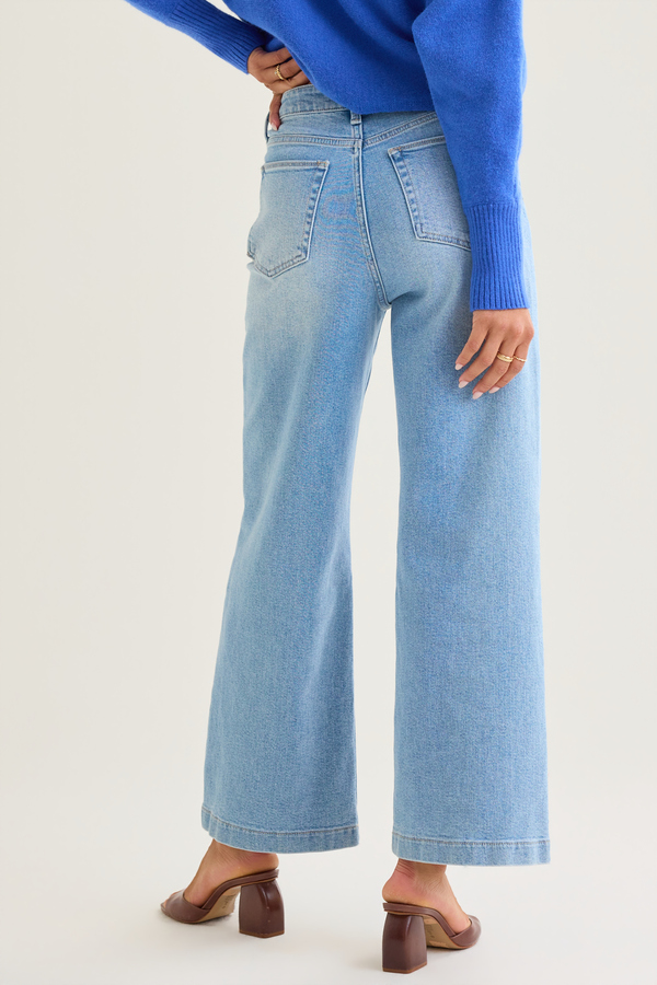Indy High Rise Sailor Jean Detail 5 - Altar'd State