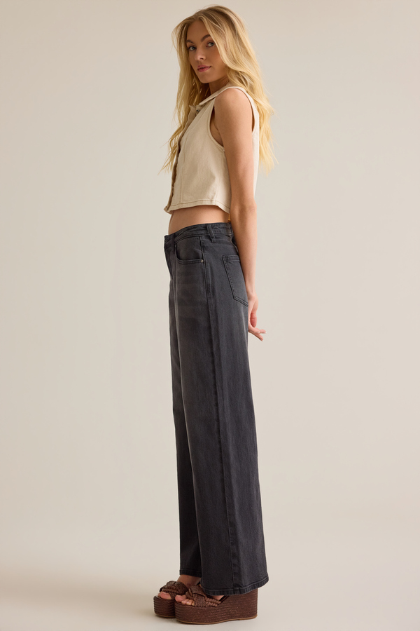 Maddie Straight Leg Jeans Detail 3 - Altar'd State
