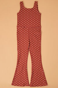 Hannah Heart Flare Jumpsuit - Altar'd State