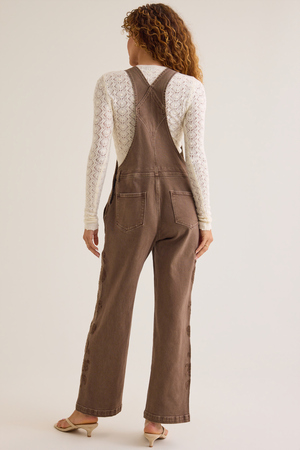 Andy Floral Overalls - Altar'd State - 