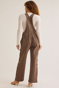 Andy Floral Overalls Detail 5 - Altar'd State