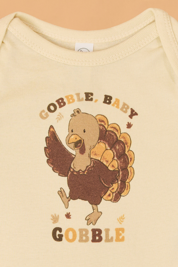 Gobble Baby Gobble Bodysuit Detail 3 - Altar'd State