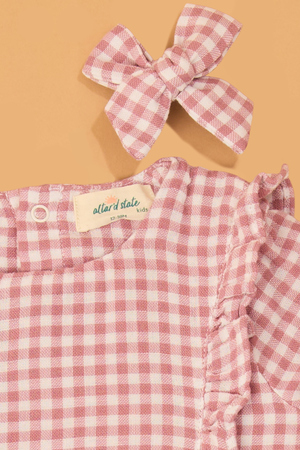 Daphne Duck Gingham Bubble With Bows - Altar'd State - 