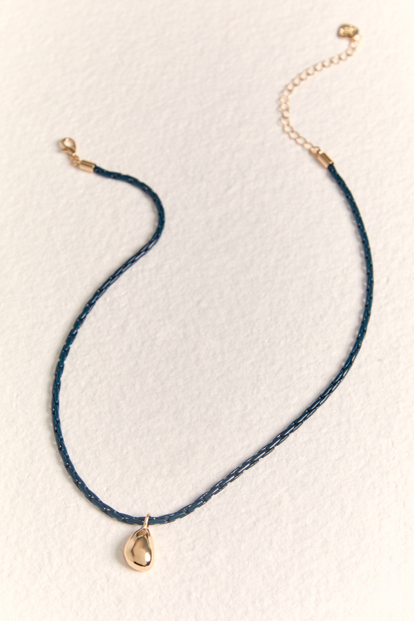 Linked Chain Teardrop Necklace - Altar'd State