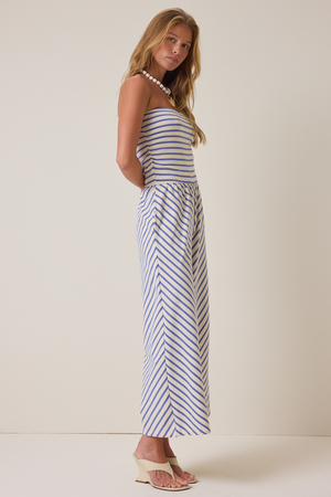 Tay Stripe Jumpsuit - Altar'd State - 