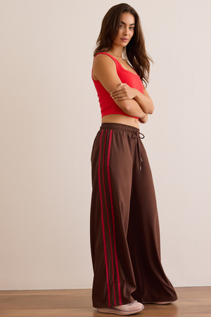 Relay Lace Stripe Pant - Altar'd State - 