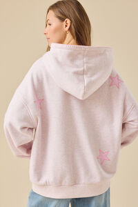 Stripe Star Hoodie Detail 5 - Altar'd State
