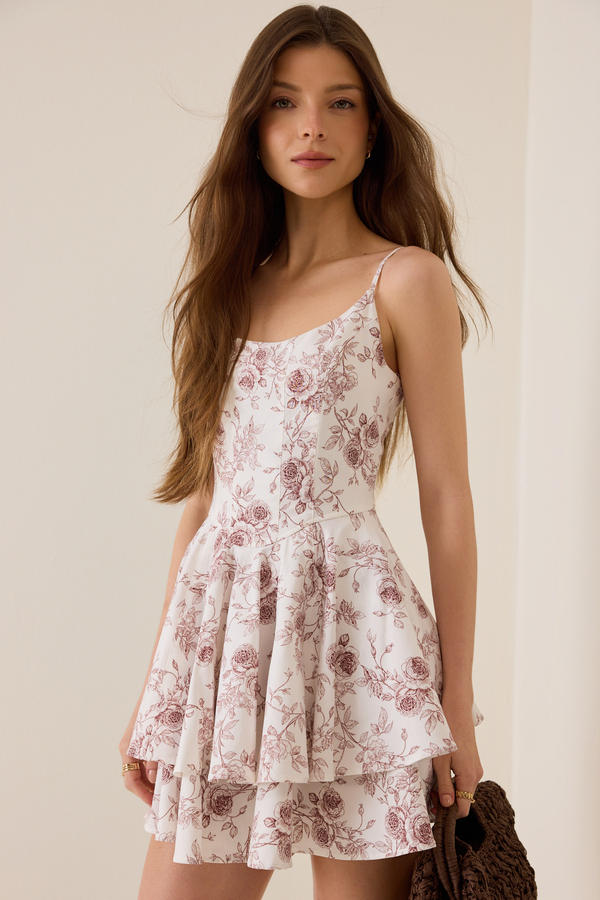 AnnaLane Mini Dress Detail 4 - Altar'd State