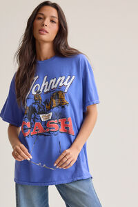 Johnny Cash Oversize Tee Detail 4 - Altar'd State